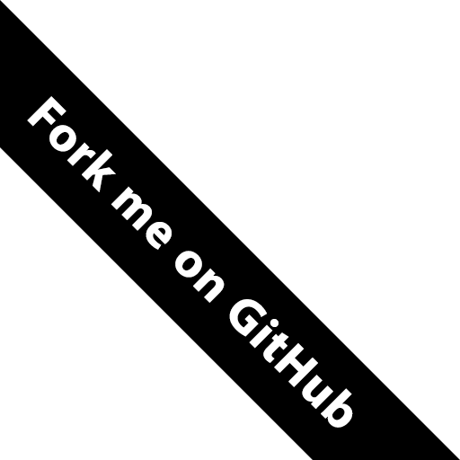 Fork me on GitHub